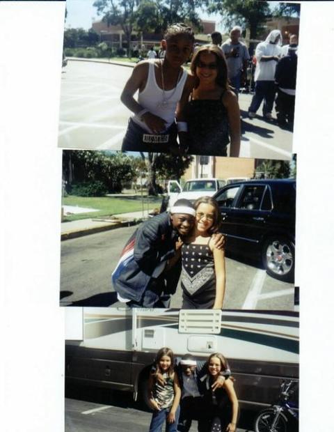 Melissa with lil Romeo and Cory