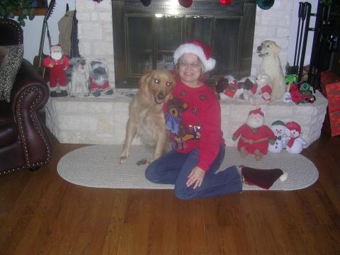 Christmas 2006..Me & Lady