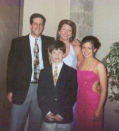 Lori and her Family at Katrinas wedding