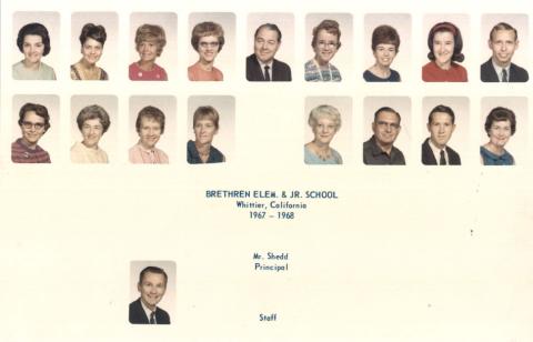 Brethren School Class of 1968 Reunion - Reunion, class photo