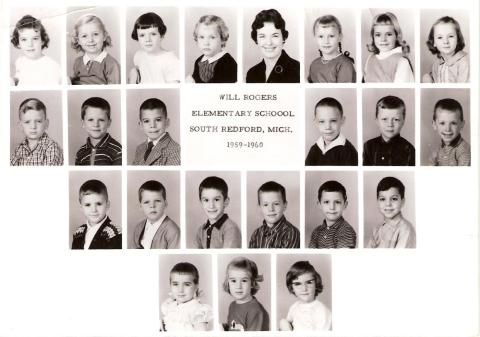 1st Grade- Miss Shea (1959-1960)