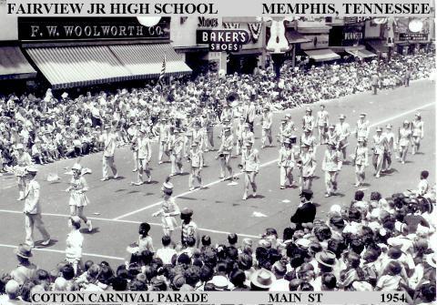 Fairview Jr Hi, Memphis,Tn 1954 Cotton Carnival Parade