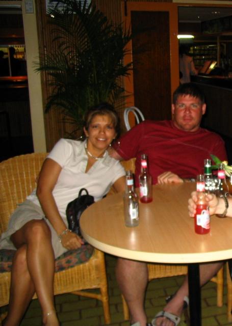 Australia 2005 - Moreton Island Night Life Robby & I 4-1-05