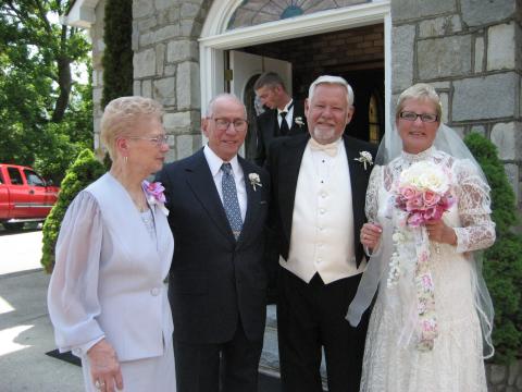 Bride & Groom with Parents