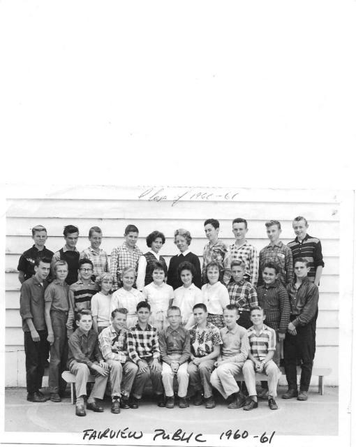 Grade 7/8 years 1960 & 1961