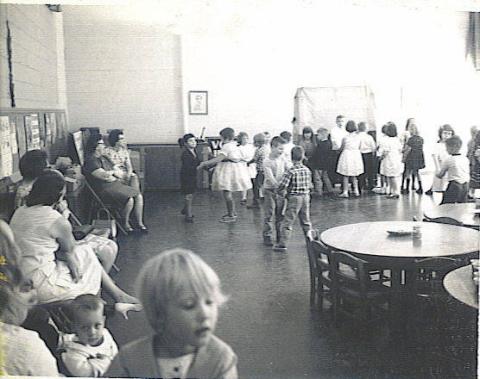 Mrs. Beaver kindergarten 1965