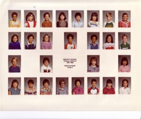 Amestoy 1981-82 3rd grade
