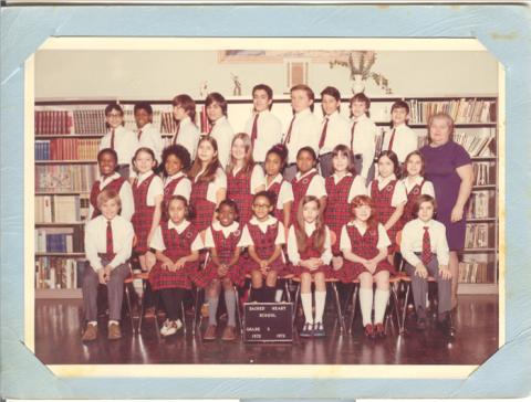 Fourth and Fith grade class 1971/1972