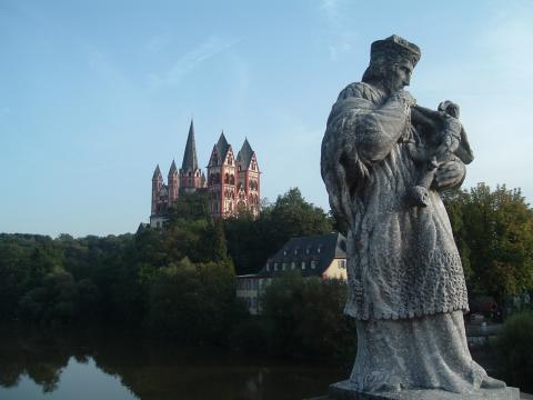 The cathedral in Limburg, Germany