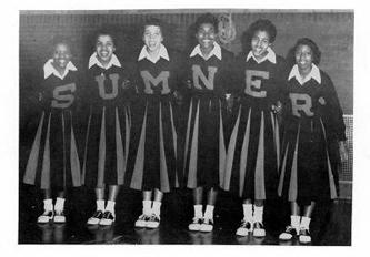 sumner cheerleaders 1956