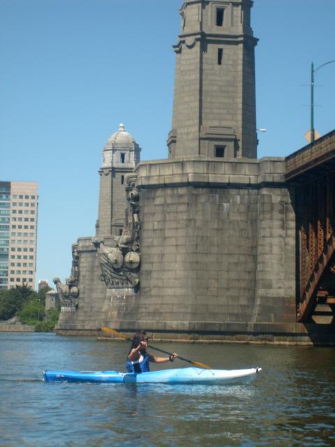 Anna on the Charles river