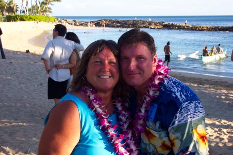 Lori & Tim in Hawaii