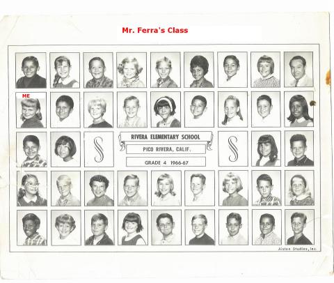 Mr. Ferra's 4 th grade class 1966 / 67