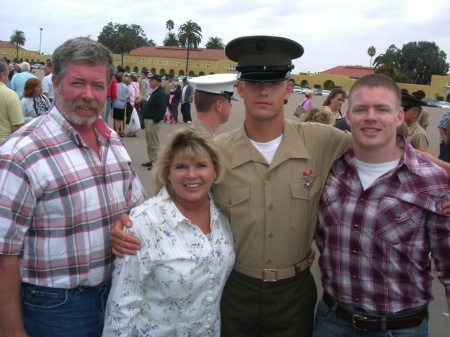 Travis graduation, San Diego