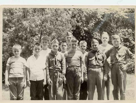 Start of Boy Scout Troop in Branson