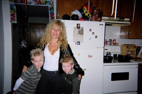 Nana and her boys