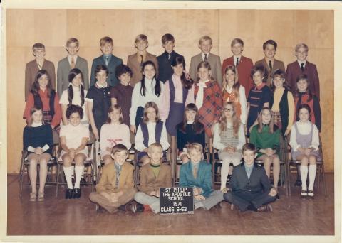 1971 -6th Grade Class- Sr Maria Gabriel