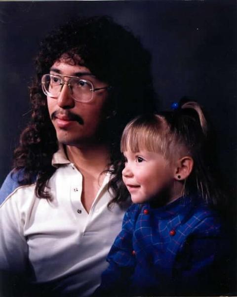 Me and daughter in 89