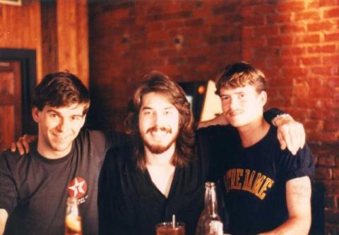 Jim, Peter and Rob, New Orleans 1992