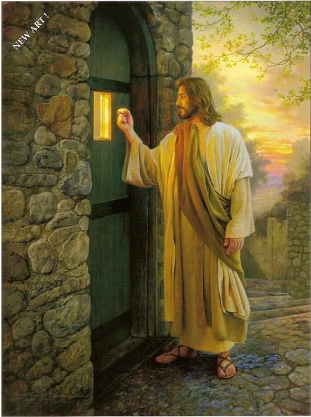 Jesus is knocking