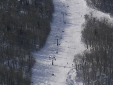 Skiing on honeymoon