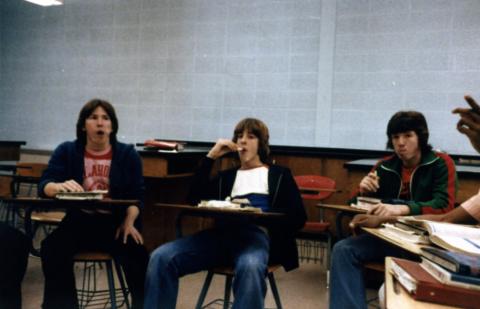 Ms. Magnuson's German class 1979/80