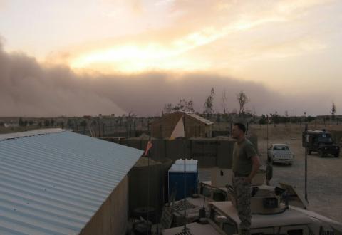 My son SGT. Kulink in Iraq, 2006