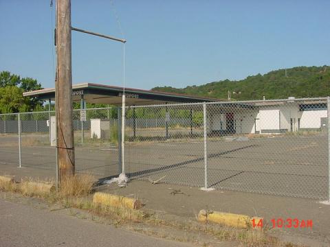 gas station