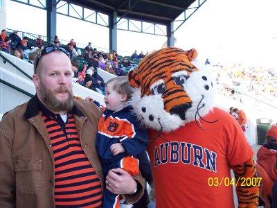 Son meets Aubie