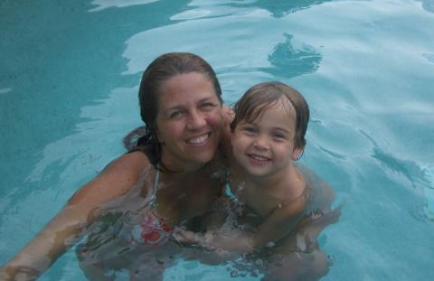 Karen and beautiful daughter Petra