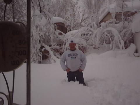 Brian in blizzard 2003