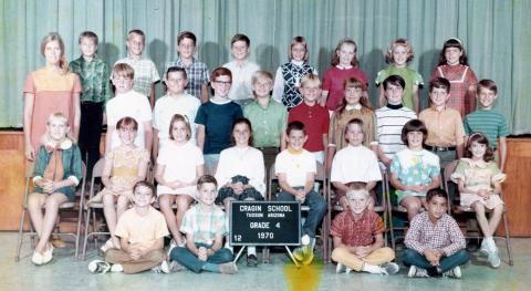 Cragin Elementary - 4th Grade - Mrs. Heffelman - 1969-70