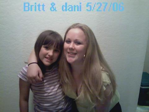 BRITT MY OLDEST