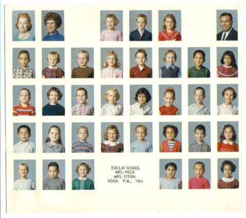 Euclid Elementary - Kindergarden 1964