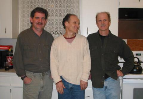 Geff,Mike Arnot,Jim Pankratz 2002