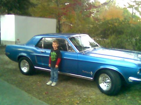 mustang and son