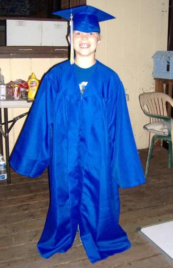 Jack in Billy's Cap & Gown