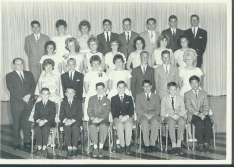 Grade 8 1963 Mr. Currie