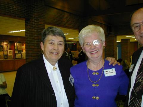 50th reunion, Barb and Carol Schlensker