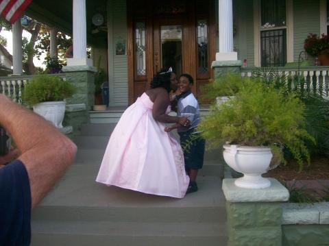 my Daughter going to the prom 2007