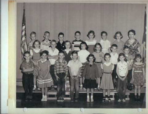 Mrs. Brooks 2nd grade, 1955-56