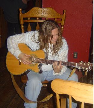 Jason on guitar