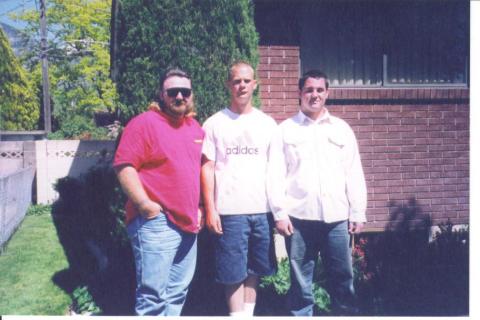 Me,Justin &Blaine 2001