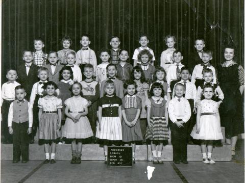 Class photos 1944, 1957 to 1964