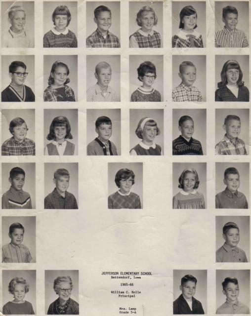 Class of '66 yearbook photos
