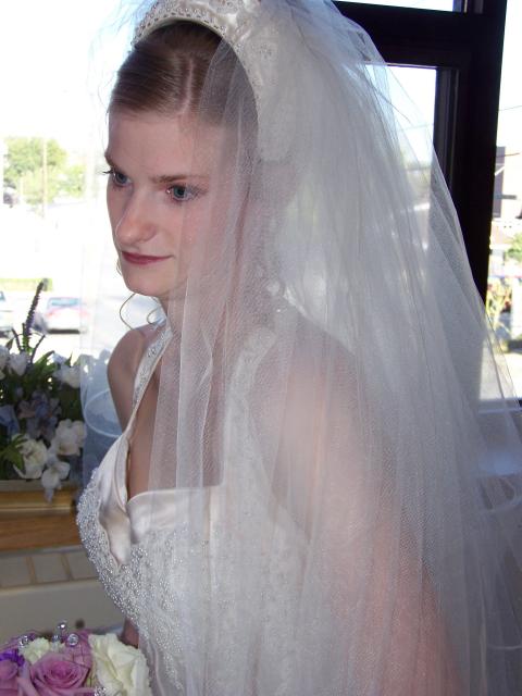 Katie Volkl and wedding day 