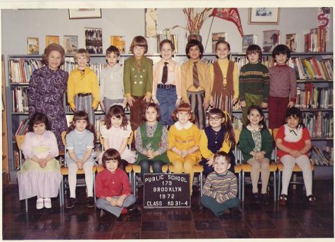 Mrs. Kramer's 1972 kindergarten class