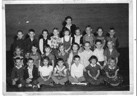 Mrs. Myer's 1st grade 1955-56