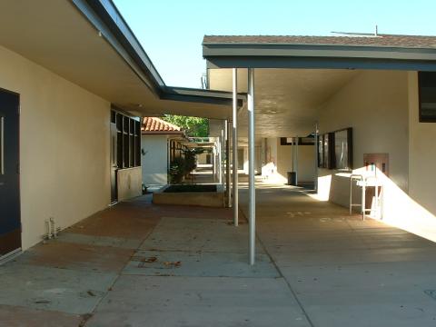 Main front corridor