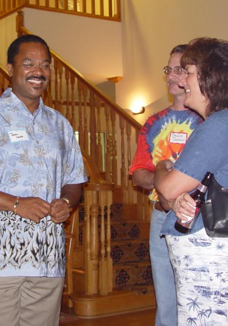 Juan Lewis,Bruce Jonson and Susie Powell